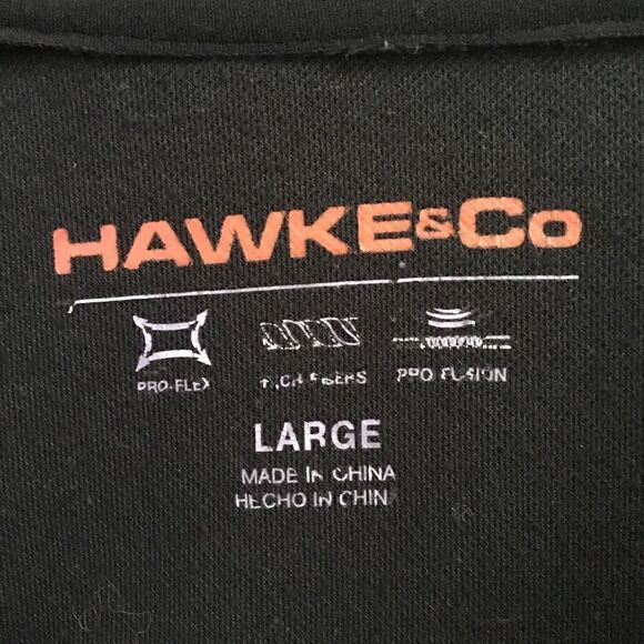 Hawke & Co. dark gray quarter zip sweatshirt L - Picture 5 of 7